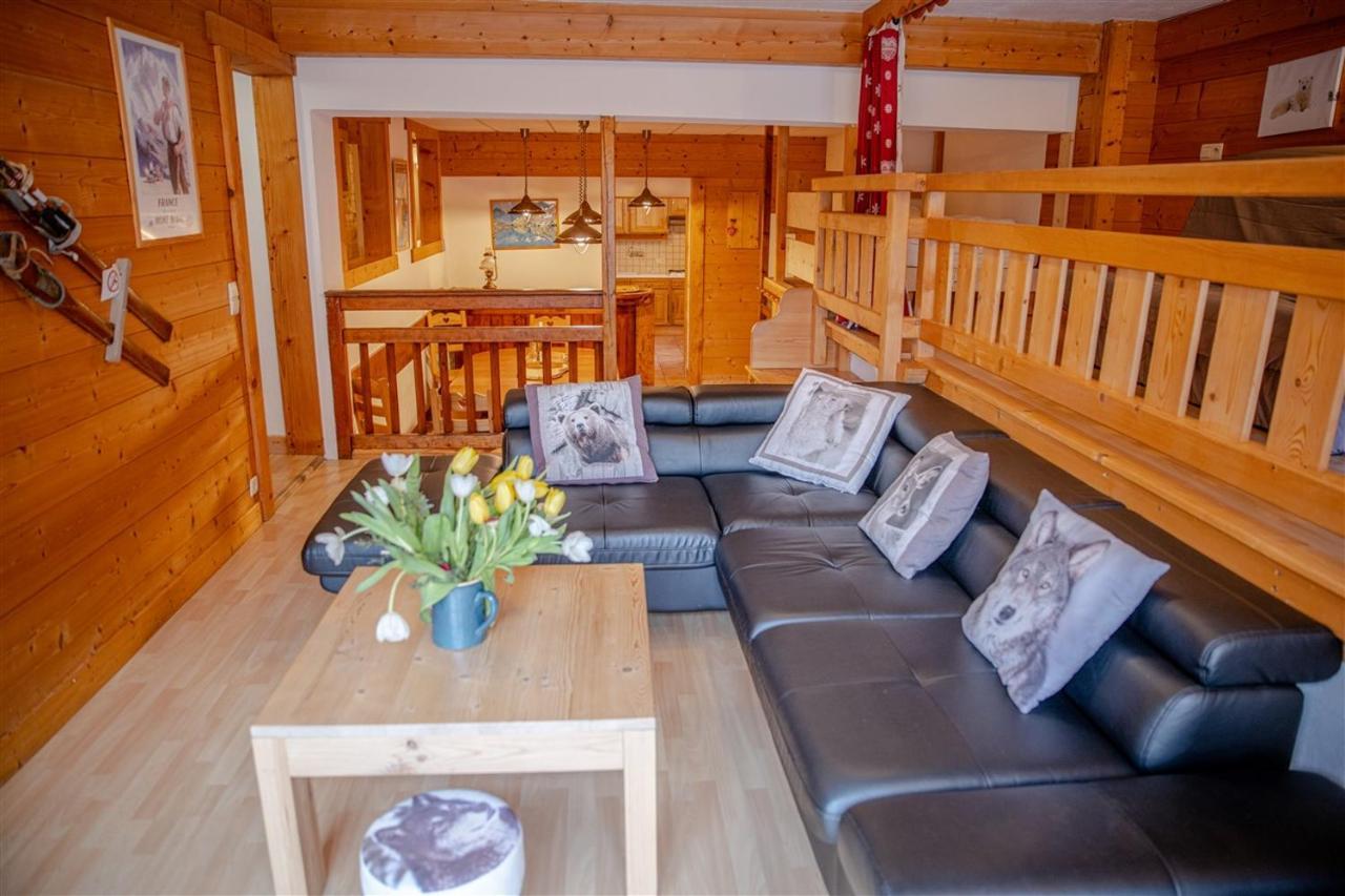 Le Mont Blanc Appartement La Giettaz Buitenkant foto